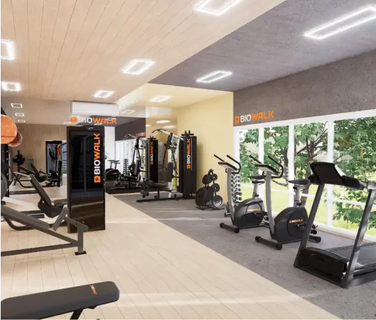 Academia 60m²